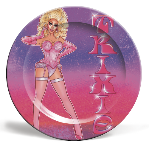 Trixie IV - ceramic dinner plate by ARTECCO