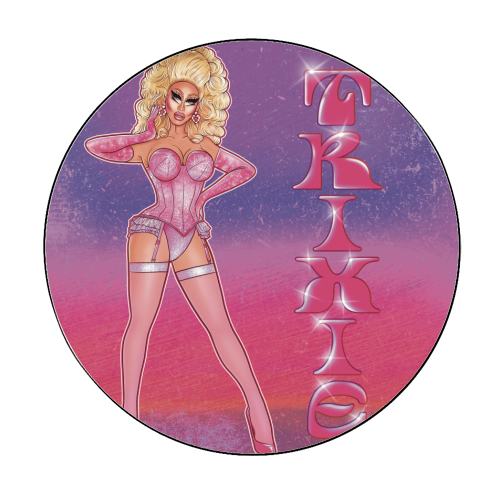 Trixie IV - Circle Sticker by ARTECCO