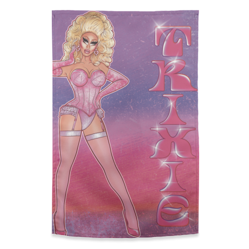 Trixie IV - funny tea towel by ARTECCO