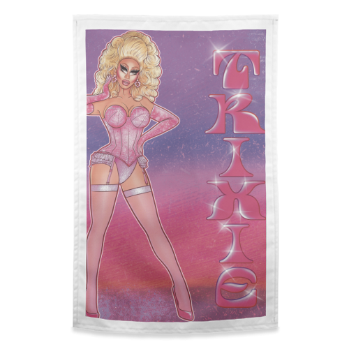 Trixie IV - funny tea towel by ARTECCO