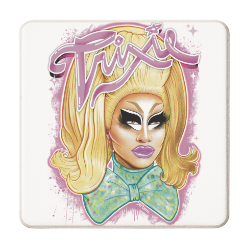 Trixie Mattel - personalised beer coaster by ARTECCO
