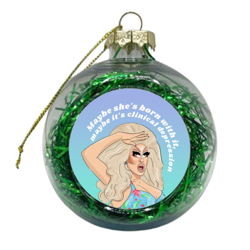 Trixie Mattel - xmas bauble by The Queer Store