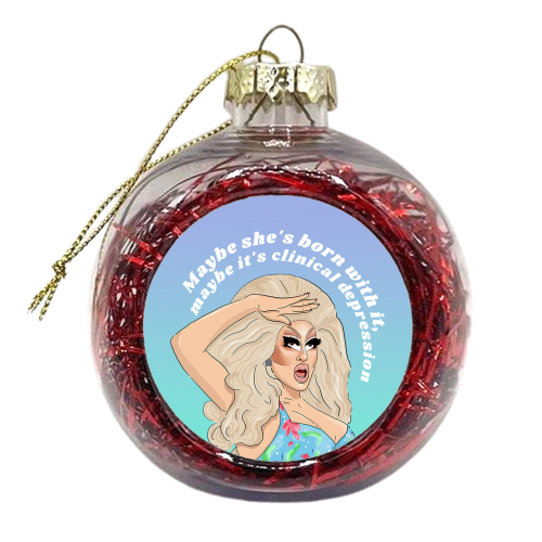 Trixie Mattel - xmas bauble by The Queer Store