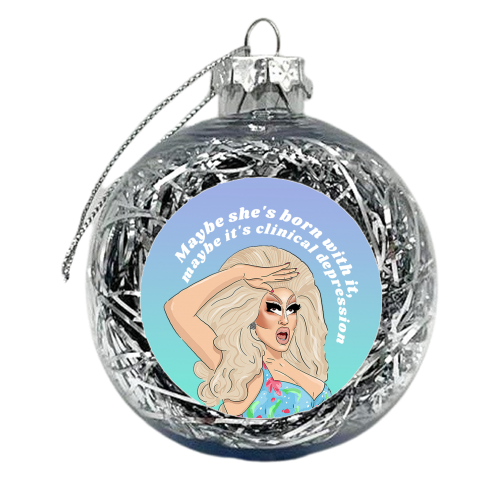 Trixie Mattel - xmas bauble by The Queer Store