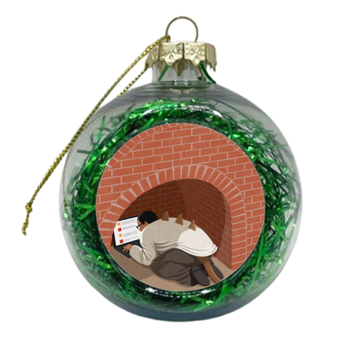 troll - xmas bauble by John Holcroft