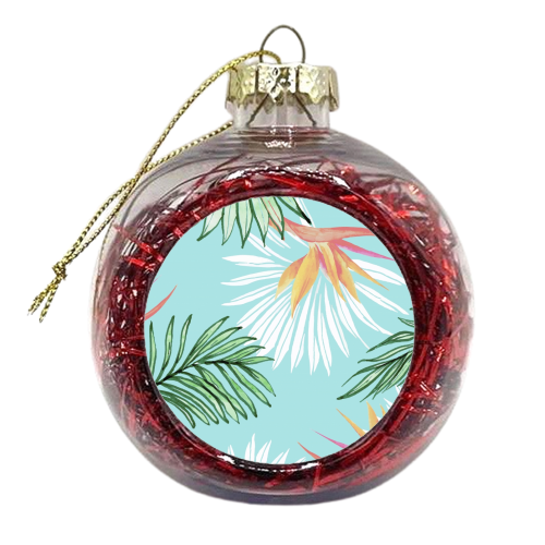 Tropic Palm - xmas bauble by Uma Prabhakar Gokhale