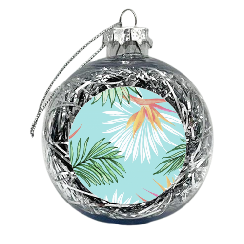 Tropic Palm - xmas bauble by Uma Prabhakar Gokhale