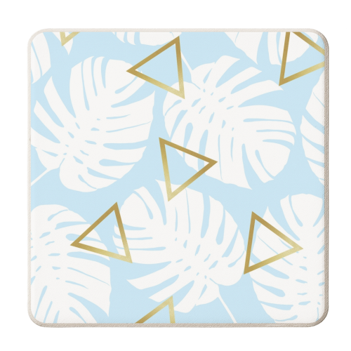 Tropical and golden - personalised beer coaster by Vitor Costa