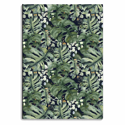 Tropical Blooms - personalised A4, A5, A6 notebook by Natalie Hancock