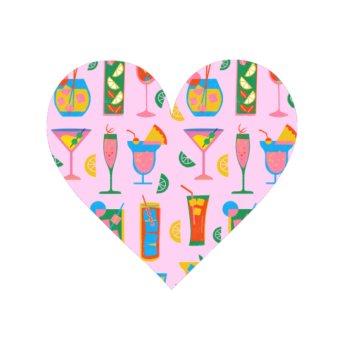 Tropical Cocktails - Magnet by Lilly Rose