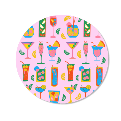 Tropical Cocktails - Magnet by Lilly Rose