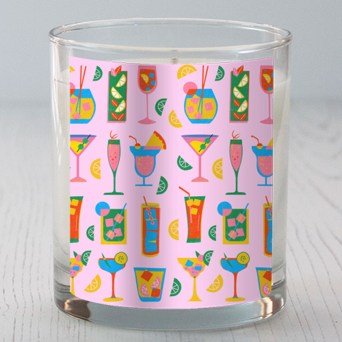 Tropical Cocktails - scented candle by Lilly Rose