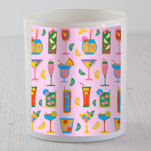 Tropical Cocktails - scented candle by Lilly Rose