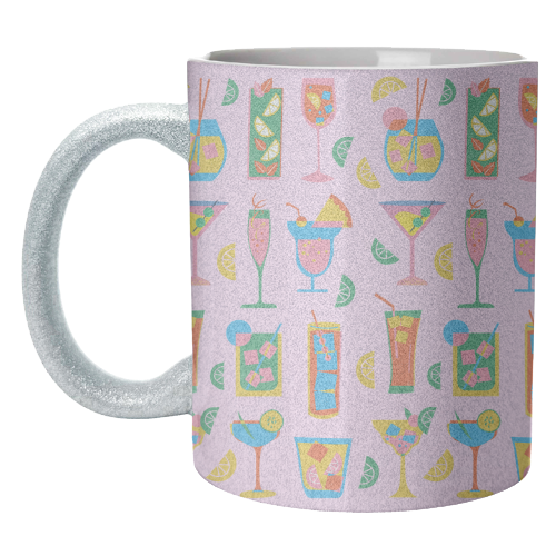 Tropical Cocktails - unique mug by Lilly Rose