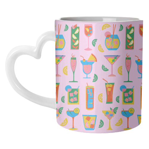 Tropical Cocktails - unique mug by Lilly Rose