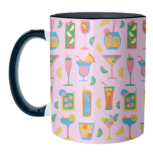 Tropical Cocktails - unique mug by Lilly Rose