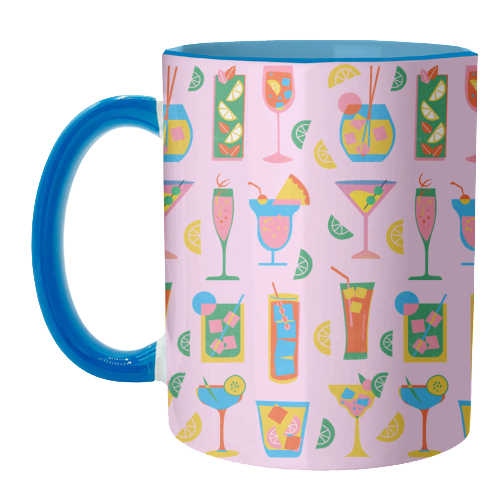 Tropical Cocktails - unique mug by Lilly Rose
