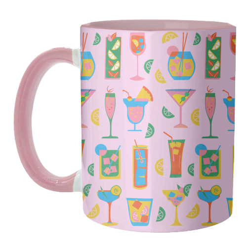 Tropical Cocktails - unique mug by Lilly Rose