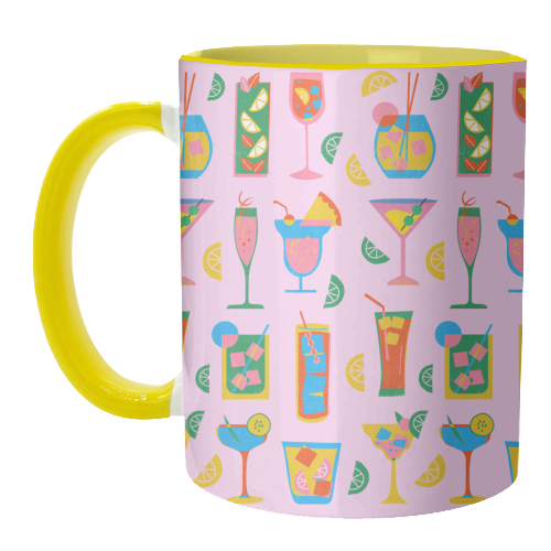 Tropical Cocktails - unique mug by Lilly Rose