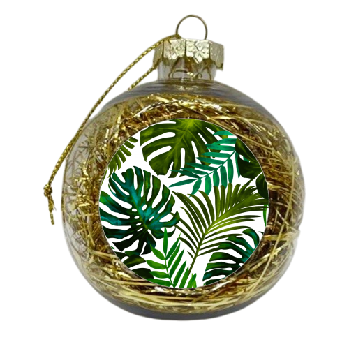 Tropical Dream V2 - xmas bauble by Uma Prabhakar Gokhale