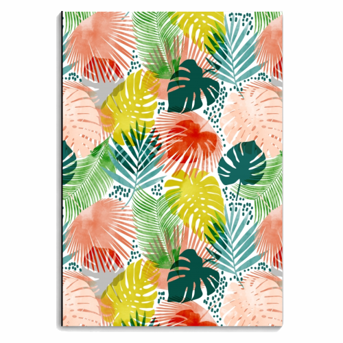 Tropical Garden - personalised A4, A5, A6 notebook by Uma Prabhakar Gokhale