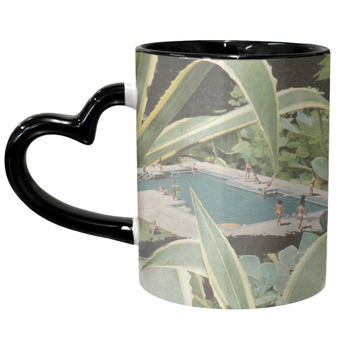 Tropical summer - unique mug by Maya Land
