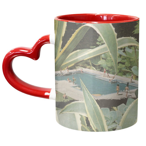 Tropical summer - unique mug by Maya Land
