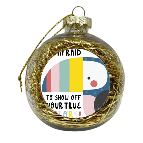 True colors - xmas bauble by Ohkimiko