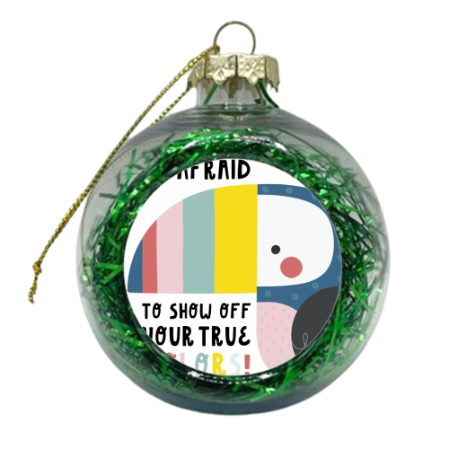 True colors - xmas bauble by Ohkimiko