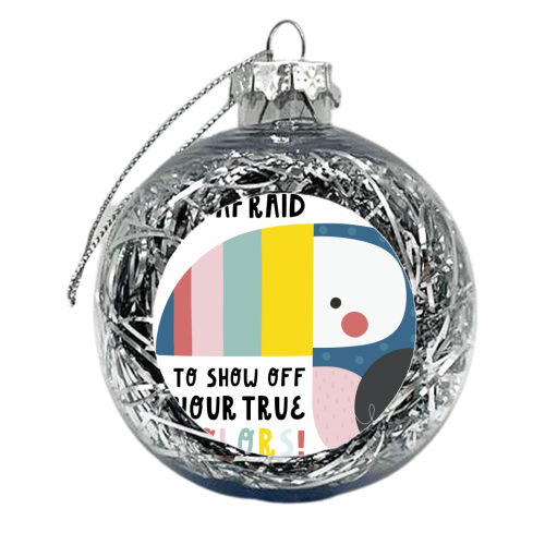True colors - xmas bauble by Ohkimiko