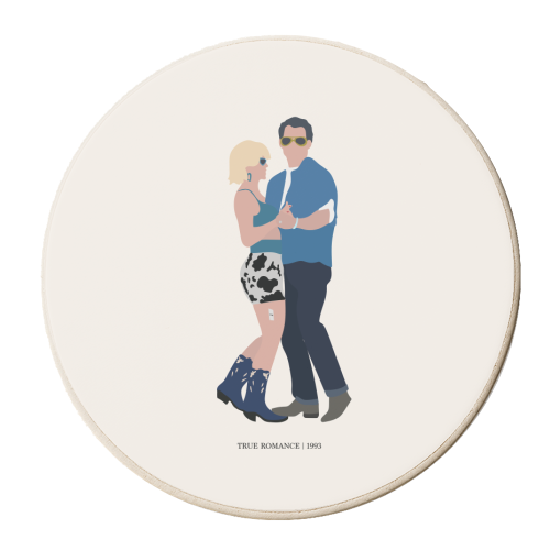True Romance - personalised beer coaster by Move Studio