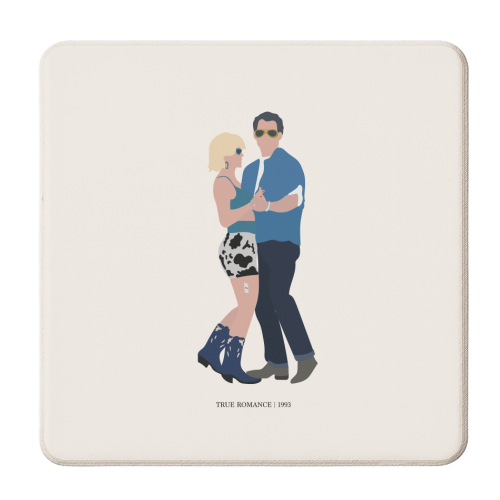 True Romance - personalised beer coaster by Move Studio