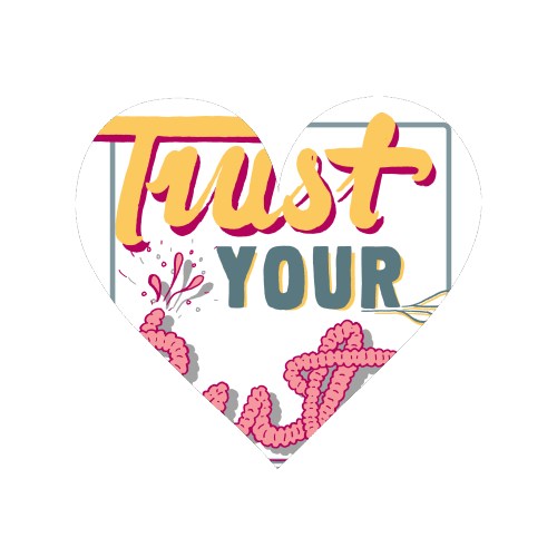 Trust Your Gut - Magnet by Emma Russell