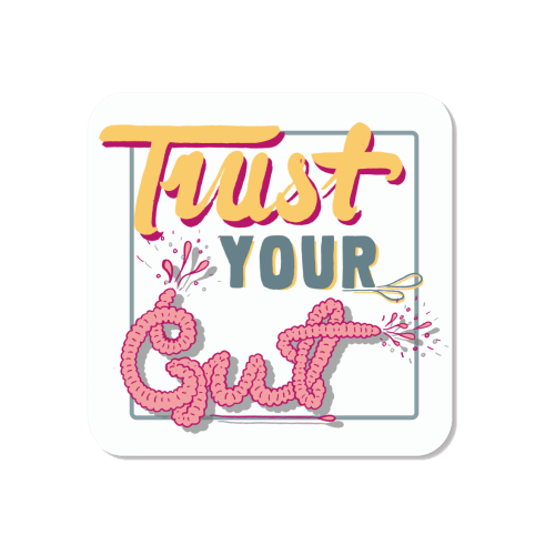 Trust Your Gut - Magnet by Emma Russell
