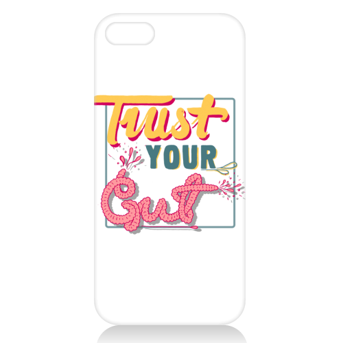 Trust Your Gut - unique phone case by Emma Russell