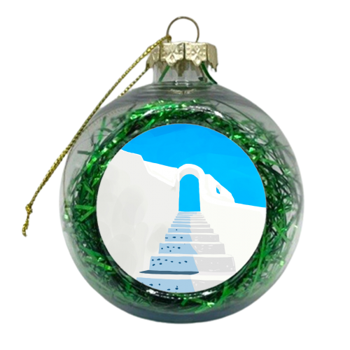 Trust Your Journey - xmas bauble by Uma Prabhakar Gokhale