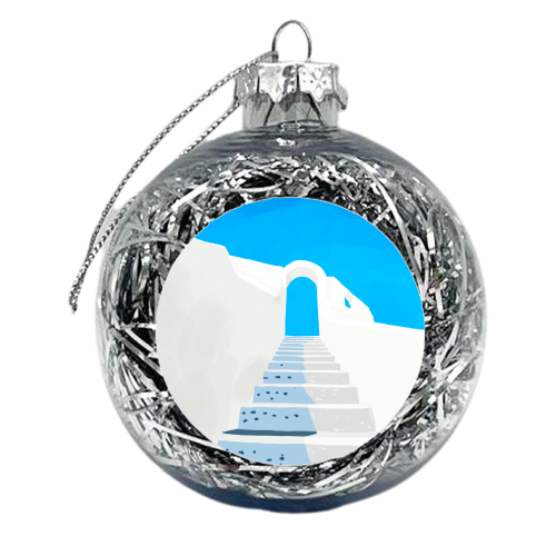 Trust Your Journey - xmas bauble by Uma Prabhakar Gokhale