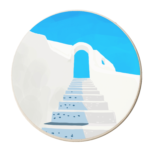 Trust Your Journey - personalised beer coaster by Uma Prabhakar Gokhale