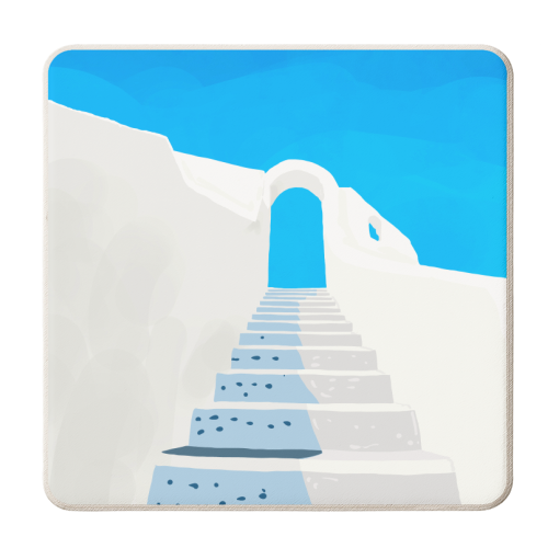 Trust Your Journey - personalised beer coaster by Uma Prabhakar Gokhale