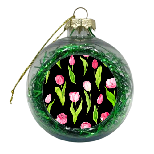 tulips - xmas bauble by Anastasios Konstantinidis