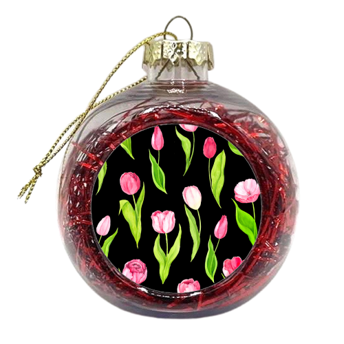 tulips - xmas bauble by Anastasios Konstantinidis