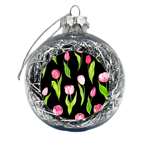 tulips - xmas bauble by Anastasios Konstantinidis
