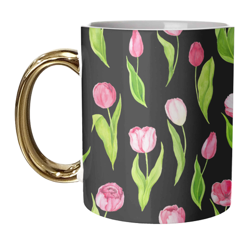 tulips - unique mug by Anastasios Konstantinidis
