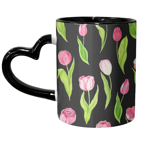 tulips - unique mug by Anastasios Konstantinidis