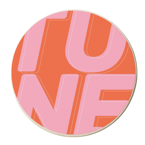 Tune - personalised beer coaster by The Native State