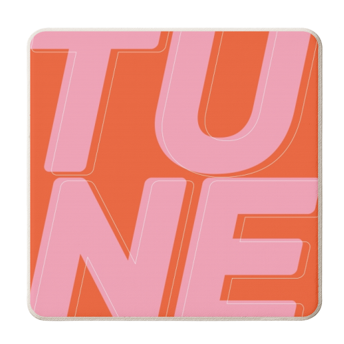 Tune - personalised beer coaster by The Native State