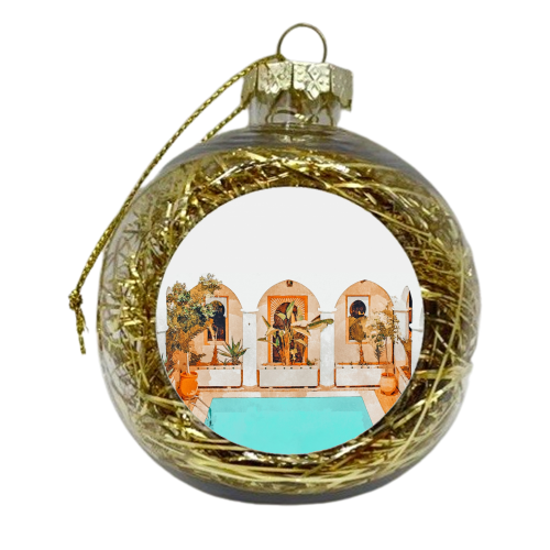 Turkish Holiday - xmas bauble by Uma Prabhakar Gokhale