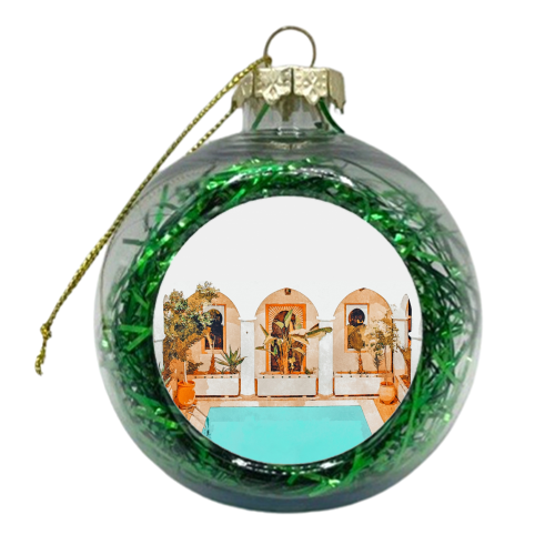 Turkish Holiday - xmas bauble by Uma Prabhakar Gokhale