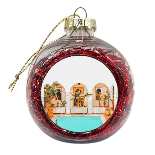 Turkish Holiday - xmas bauble by Uma Prabhakar Gokhale