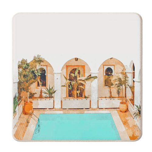 Turkish Holiday - personalised beer coaster by Uma Prabhakar Gokhale